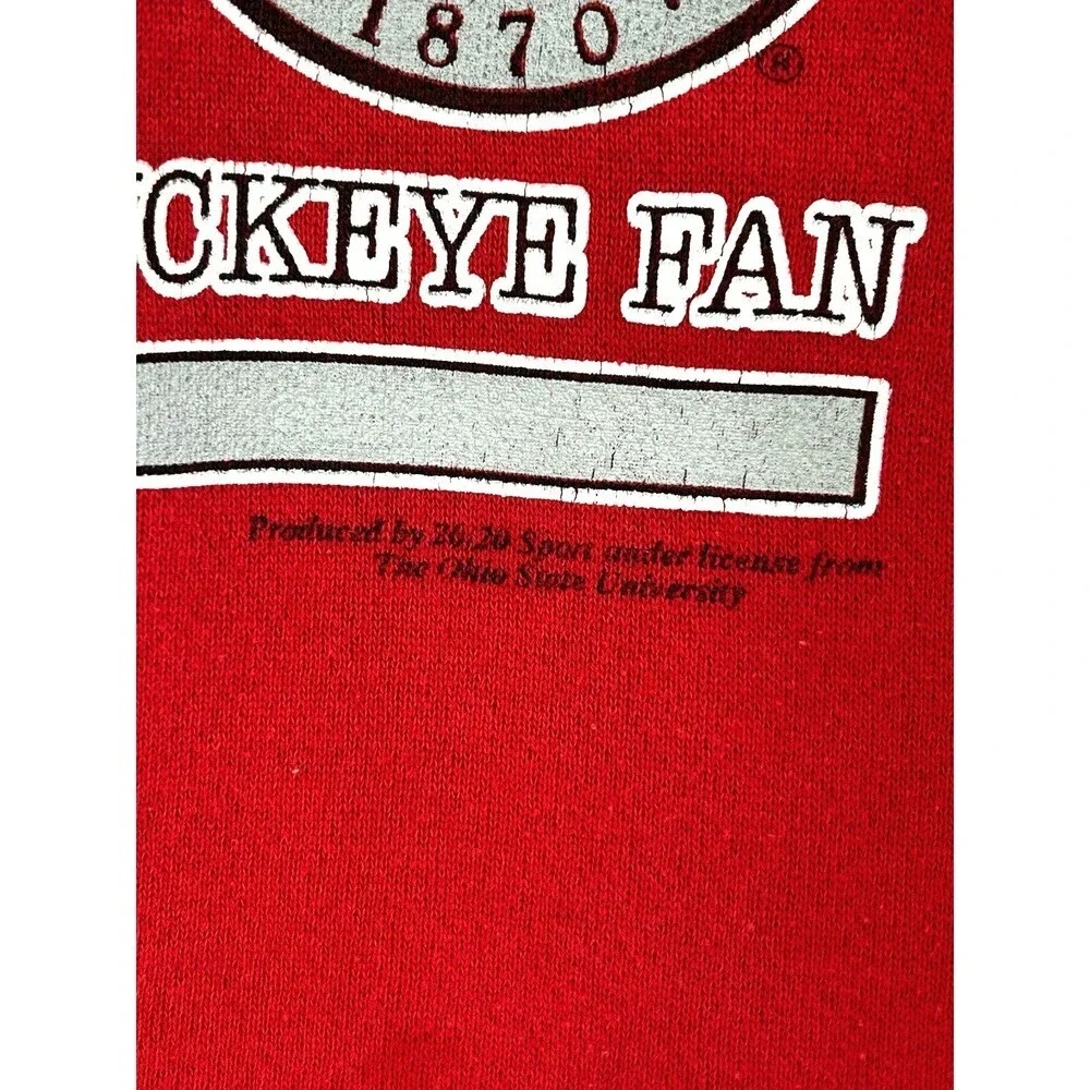 Vintage The Ohio State University Sweatshirt Student Union Size Large Buckeyes